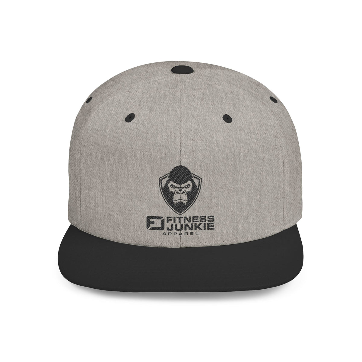 Fitness Junkie Flat Bill Snapback Cap